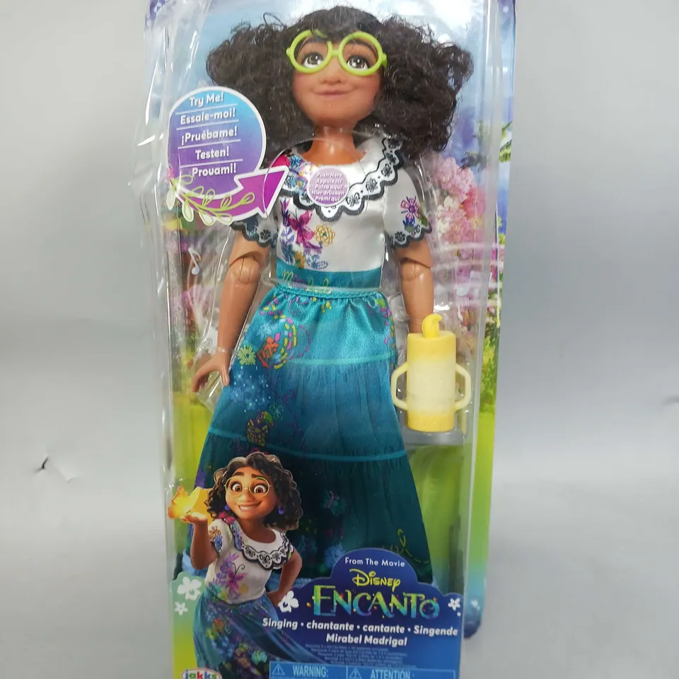 BOXED DISNEY ENCANTO MIRABEL SINGING FASHION DOLL