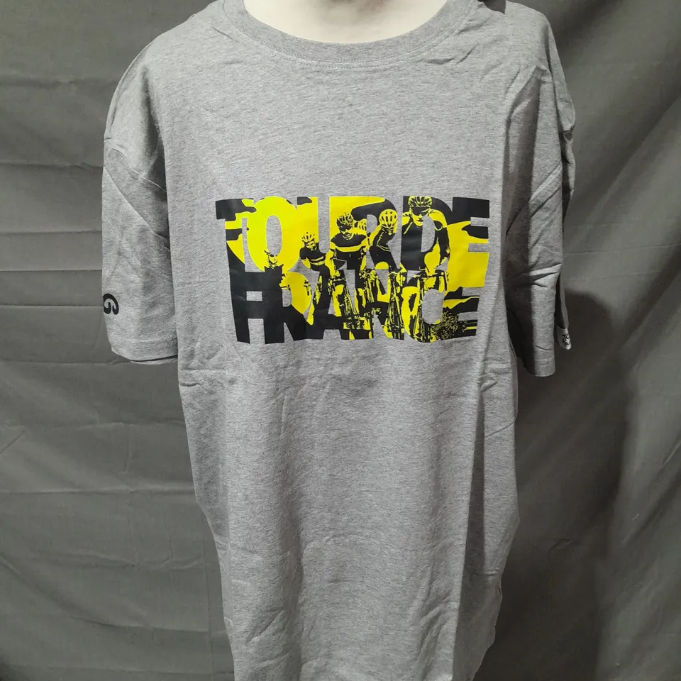 TOUR DE FRANCE GREY T-SHIRT - XXL