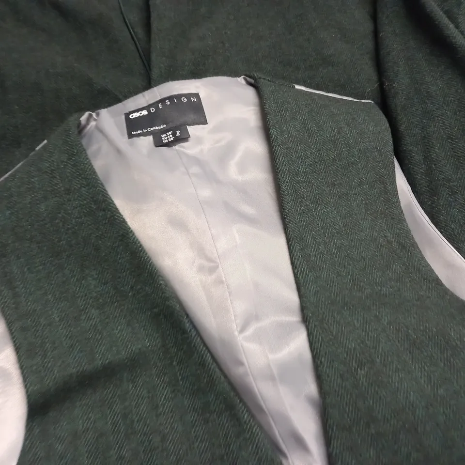 ASOS DESIGN GREEN 3-PIECE SUIT - UK 38"