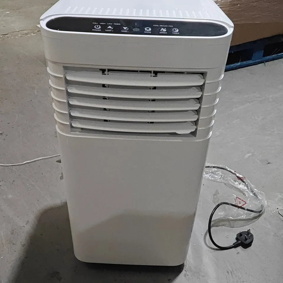 PORTABLE AIR CONDITIONER (R290) – WHITE, WITH HOSES AND MANUAL