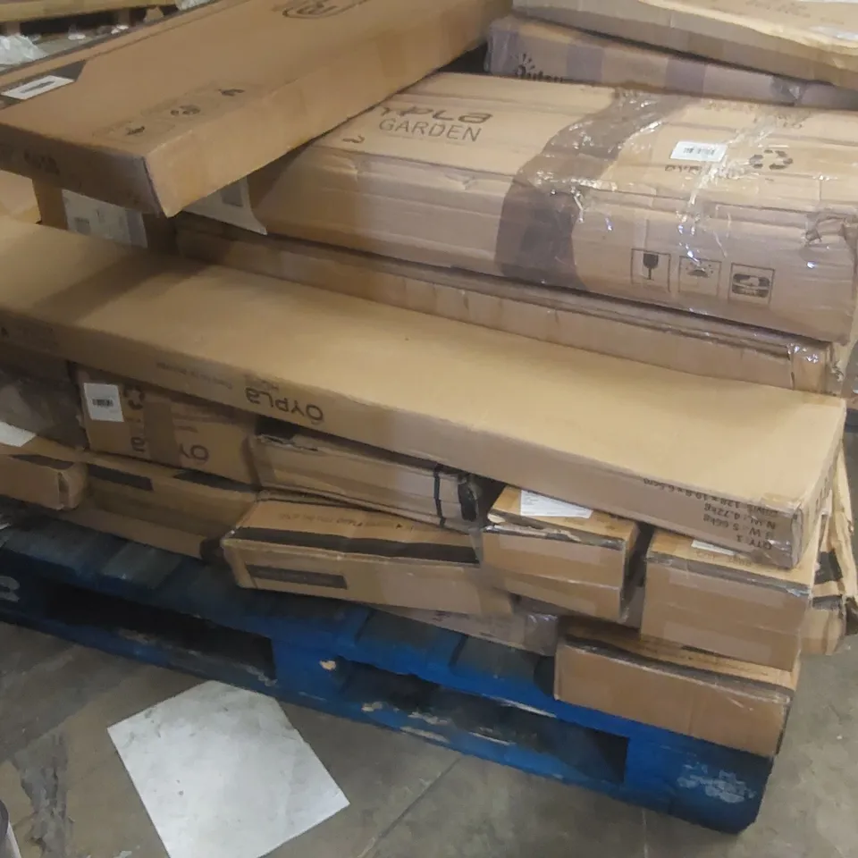PALLET CONTAINING A LARGE QUANTITY OF ASSORTED HOUSEHOLD ITEMS