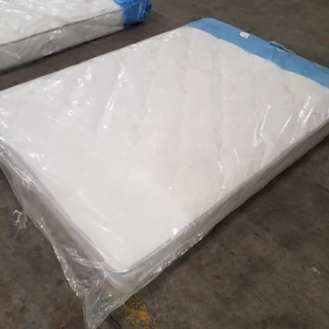 QUALITY BAGGED DOUBLE 135cm AIRSPRUNG LUXURY QUILTED MEDIUM MATTRESS