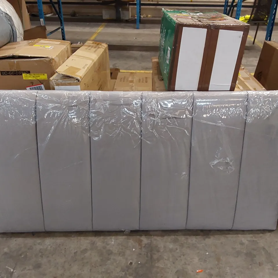BAGGED THERESA UPHOLSTERED HEADBOARD - SMALL DOUBLE (1 ITEM)