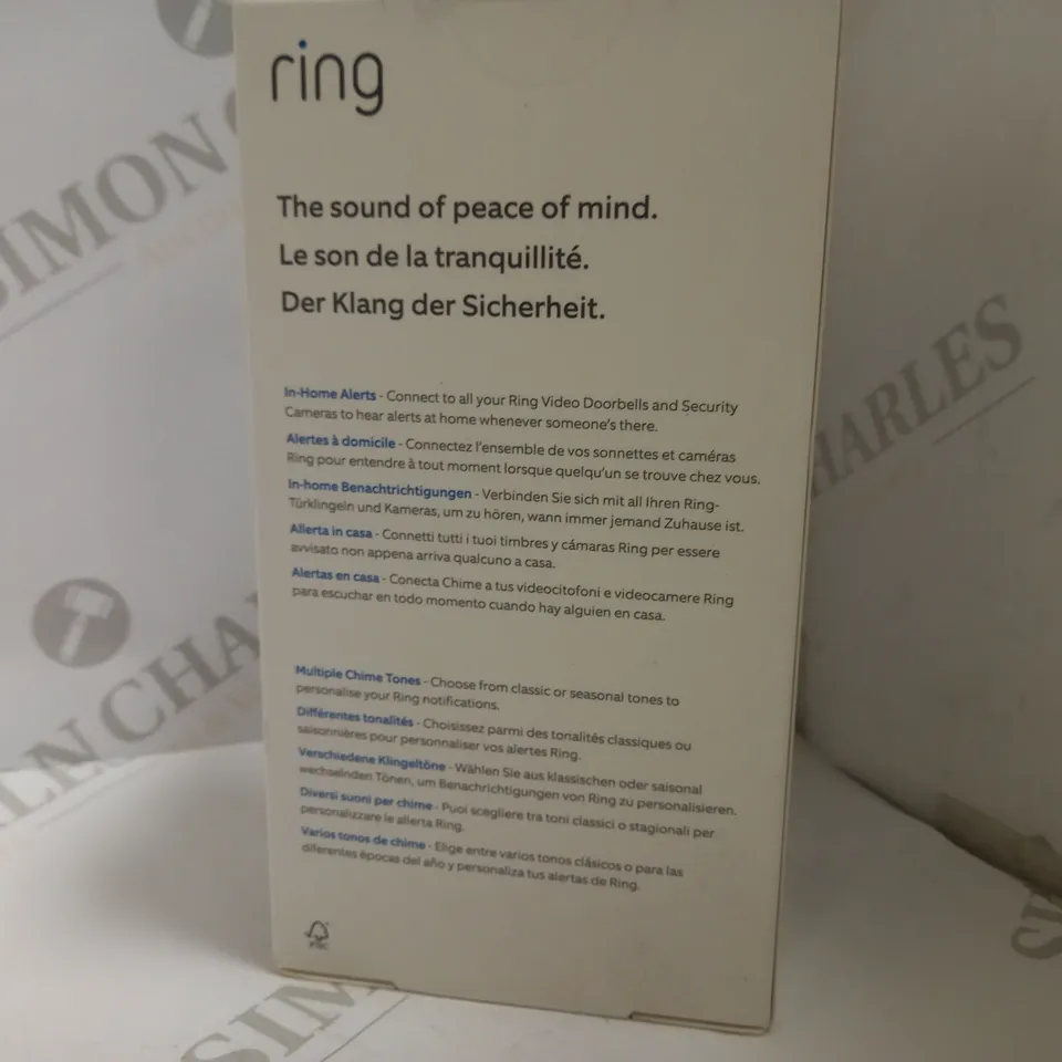 SEALED RING CHIME
