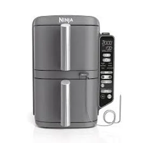 NINJA DOUBLE STACK XL 2 DRAWER 9.5L AIR FRYER WITH SMART COOK 