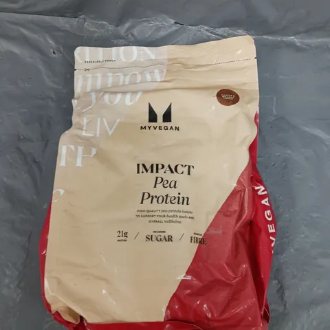1KG MYPROTEIN IMPACT PEA PROTEIN COFFEE AND WALNUT FLAVOUR