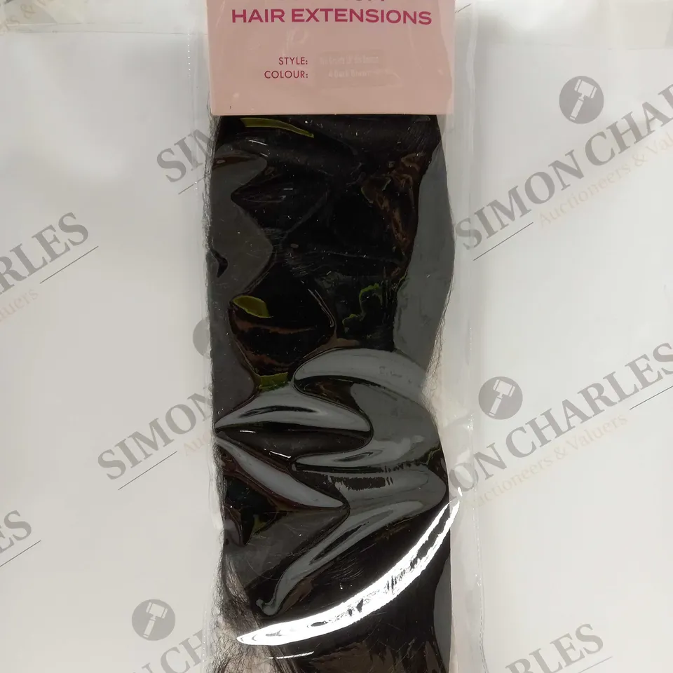 LULLABELLZ MINI GRANDE 18" 90S BOUNCIE EXTENSIONS #4 DARK BROWN