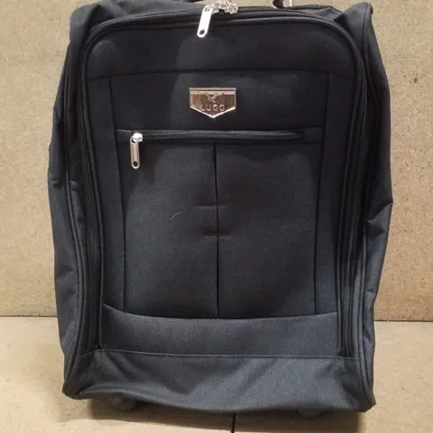 LUGG CABIN APPROVED LIGHTWEIGHT TRAVEL BAG WITH WHEELS - BLACK 