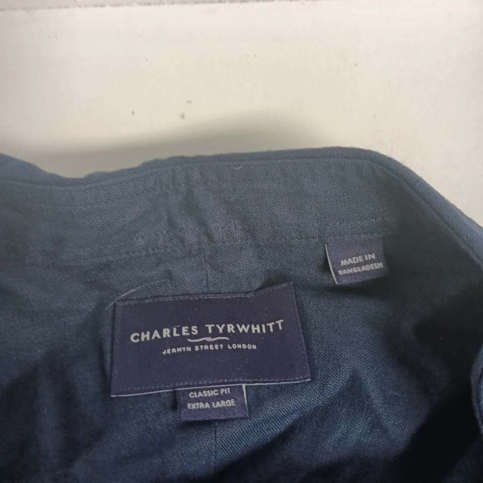CHARLES TYRWHITT CLASSIC FIT NAVY SHIRT – UK XL