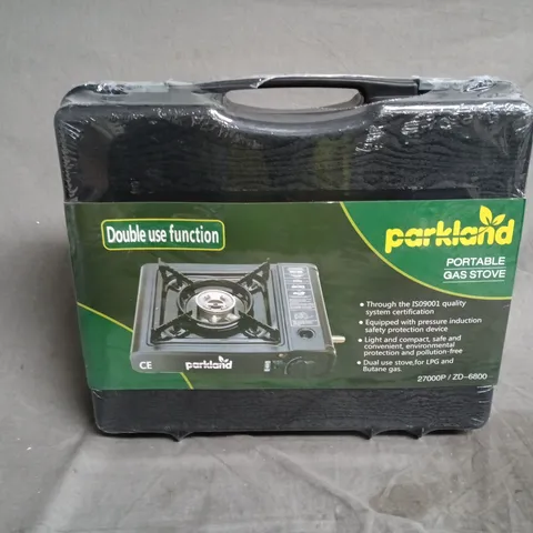SEALED PARKLAND PORTABLE GAS STOVE