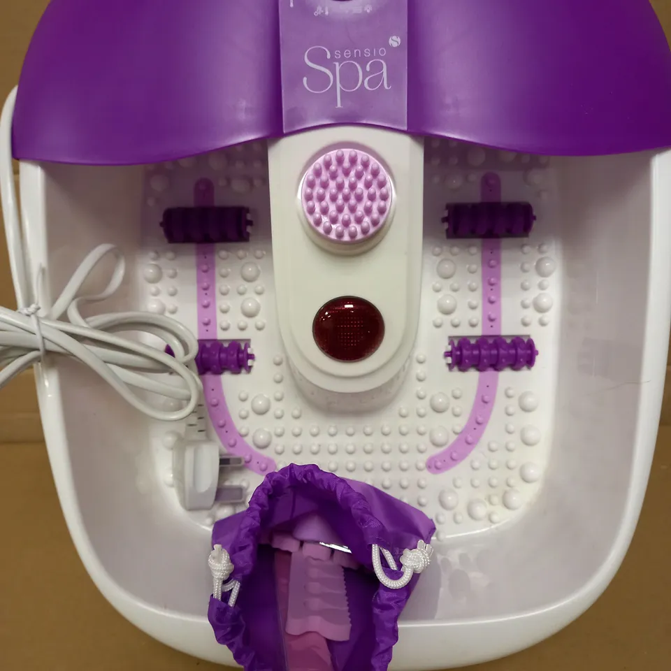 SENSIO FOOT SPA MASSAGER PEDICURE BATH