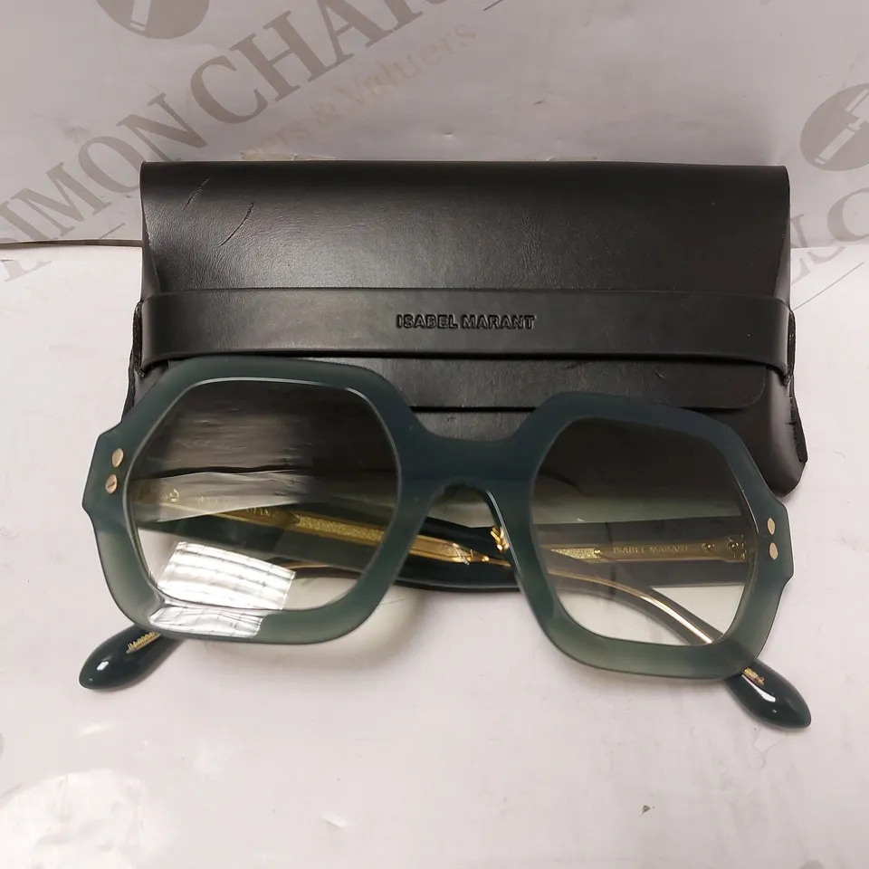 ISABEL MARANT GREEN SUNGLASSES 1ED9K