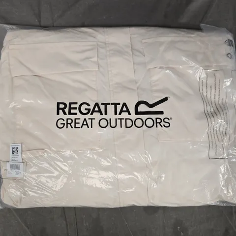 REGATTA SABINKA WATERPROOF JACKET IN CREAM SIZE UK 10