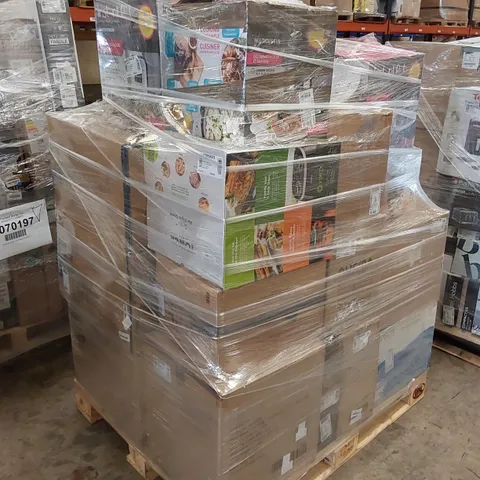PALLET OF APPROXIMATELY 32 UNPROCESSED RAW RETURN HOUSEHOLD AND ELECTRICAL GOODS TO INCLUDE;