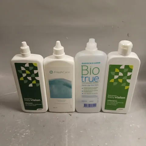 APPROXIMATELY 30 ASSORTED CONTACT LENS LIQUID SOLUTIONS - COLLECTION ONLY
