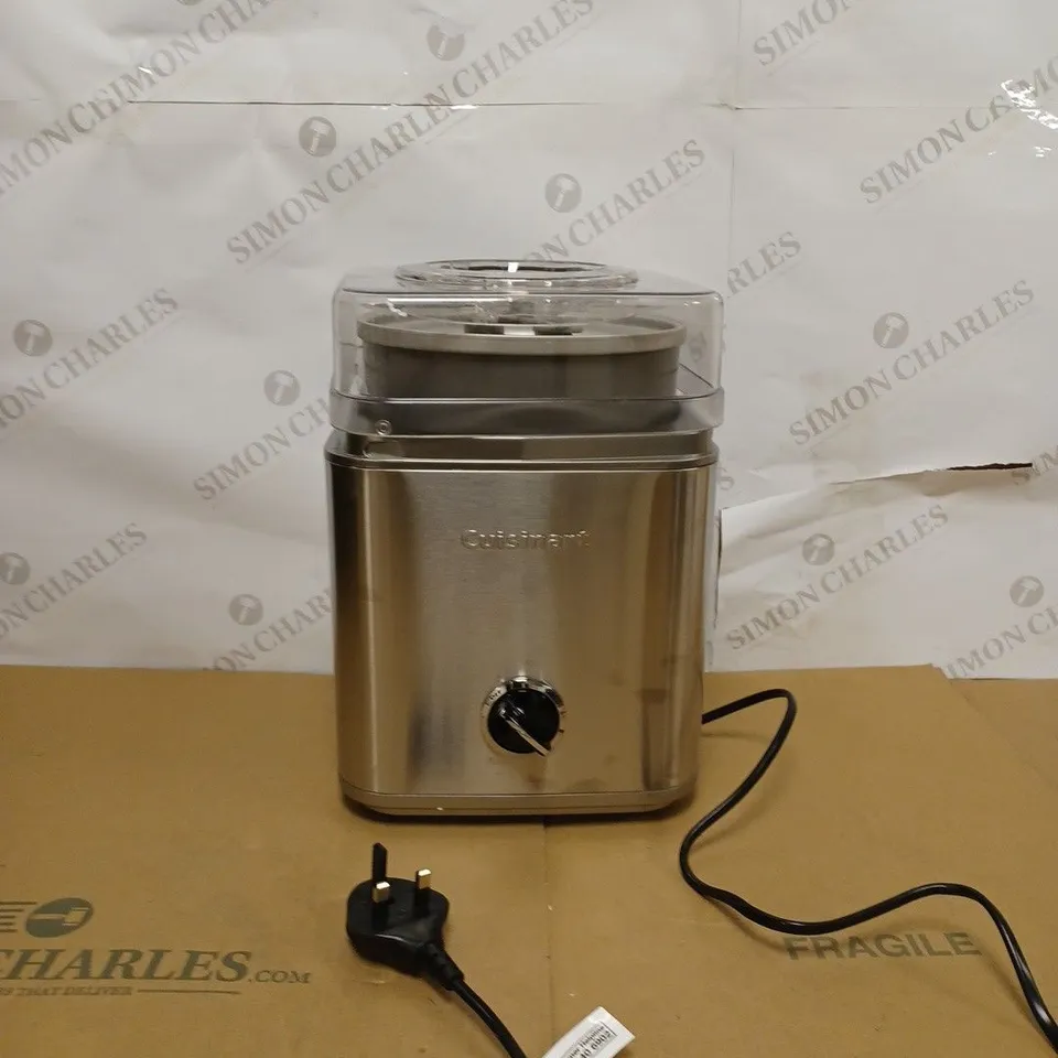 CUISINART ICE CREAM DELUXE 