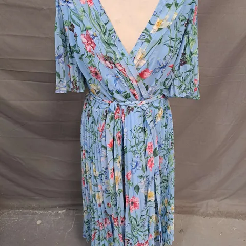 PHASE EIGHT KENDALL PRINT DRESS IN MULTI FLORAL SIZE 14