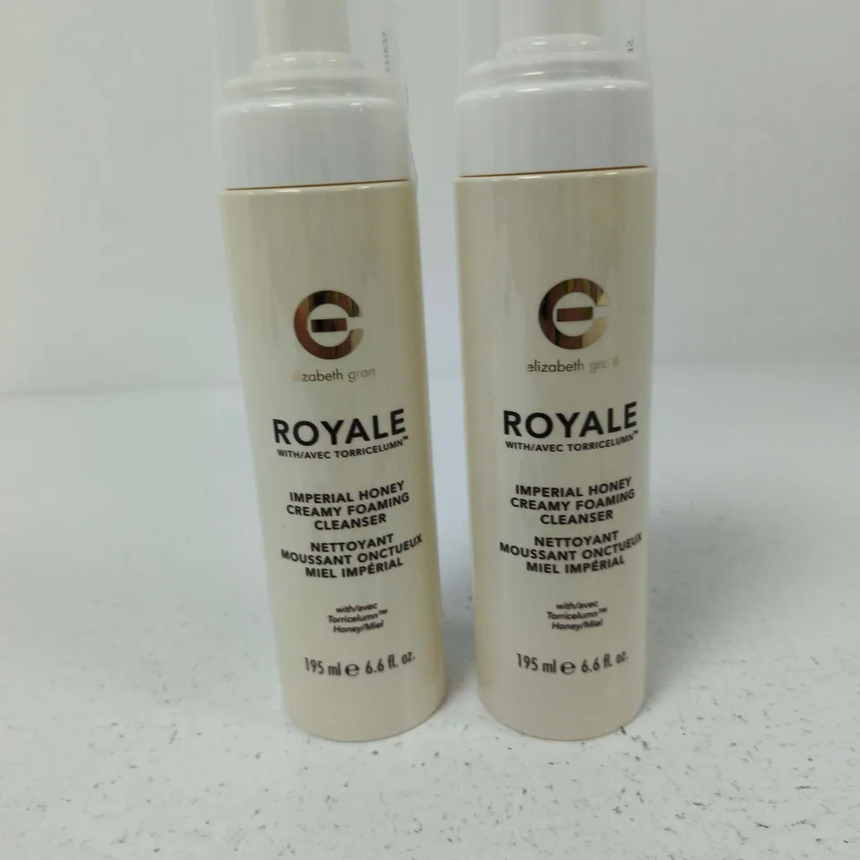 ELIZABETH GRANT ROYALE IMPERIAL HONEY CREAMY FOAMING CLEANSER – SET OF 2, 195 ML EACH