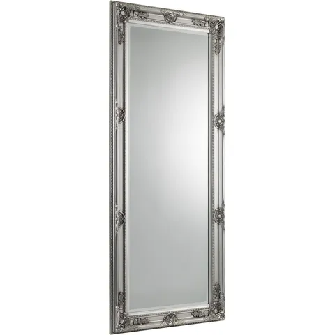 BOXED JULIAN BOWEN PALAIS PEWTER LEAN TO DRESS MIRROR
