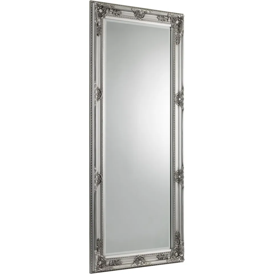 BOXED JULIAN BOWEN PALAIS PEWTER LEAN TO DRESS MIRROR