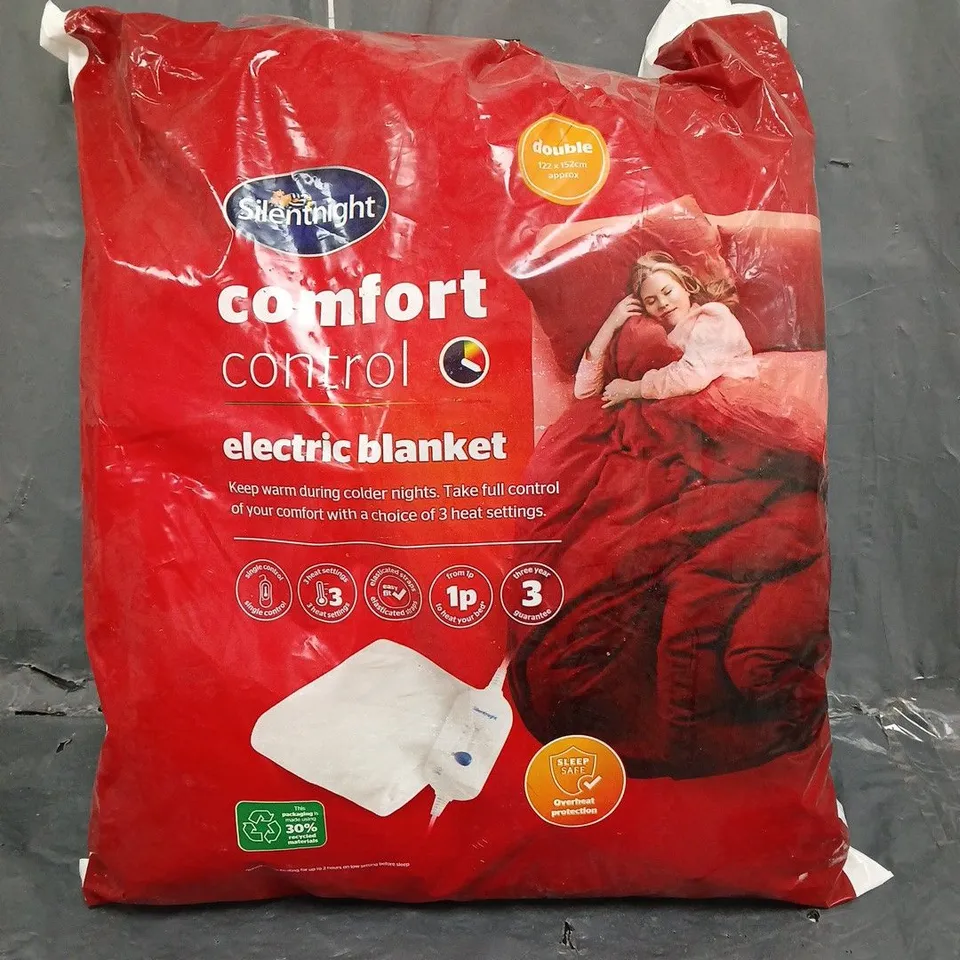 SILENTNIGHT COMFORT CONTROL ELECTRIC BLANKET