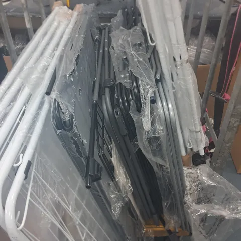 APPROXIMATELY 10 CLOTHES AIRERS IN VARIOUS MODELS 