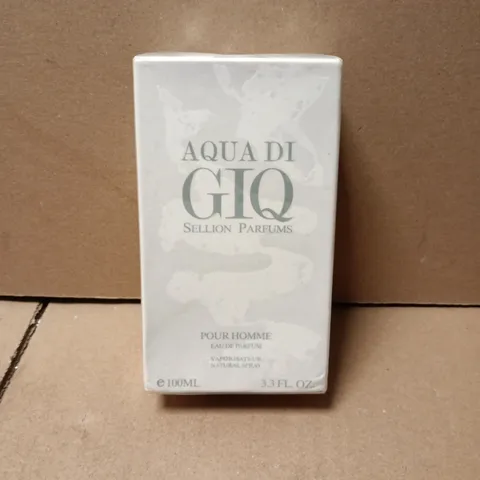 BOXED AND SEALED AQUA DI GIO SELLION PARFUMS POUR HOMME EAU DE PARFUM 100ML