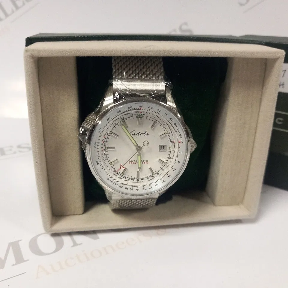 BOXED CADOLA AVIATEUR AUTOMATIC WRIST WATCH