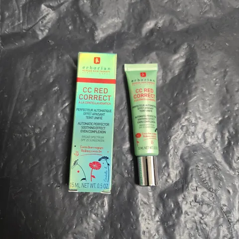 ERBORIAN CC RED CORRECT - KOREAN SKIN THERAPY 15ML