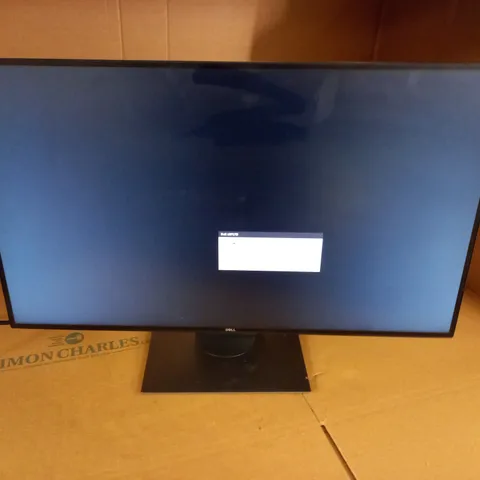 DELL 27" U2717D FLAT PANEL MONITOR WITH ADJUSTABLE STAND - COLLECTION ONLY