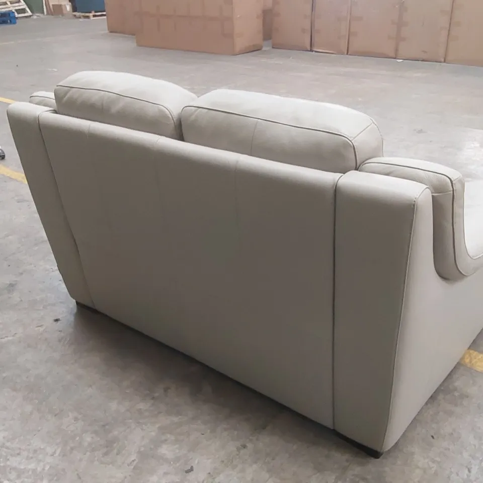 QUALITY DESIGNER ITALIAN MADE RICCARDO 2 SEATER LEATHER SOFA