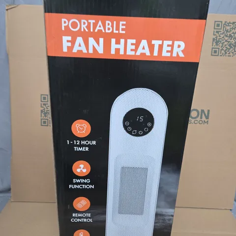 HOMESMART PORTABLE FAN HEATER – BOXED