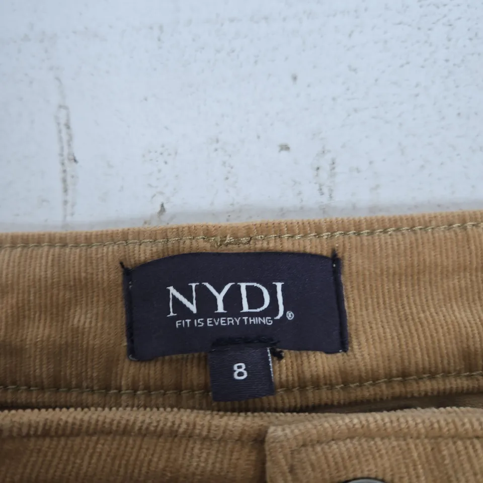 NYDJ WOMEN'S TROUSERS – TAN, SIZE 8