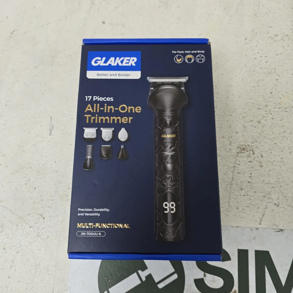 GLAKER 7-PIECE ALL-IN-ONE TRIMMER JM-700UU-6
