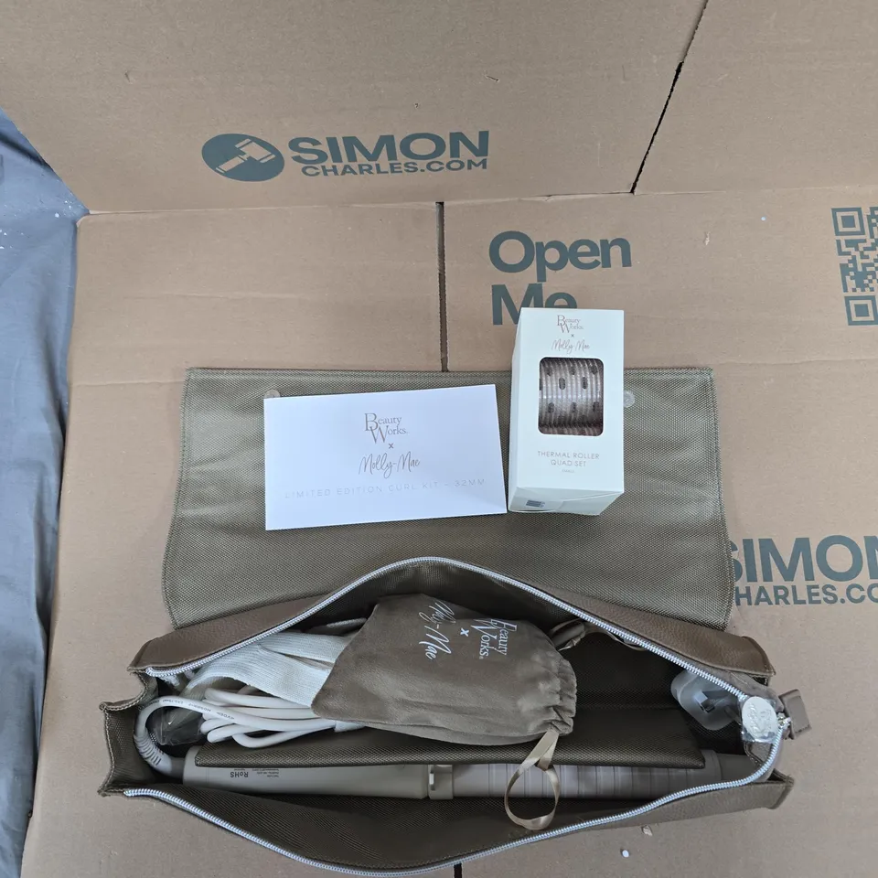 BEAUTY WORKS X MOLLY-MAE LIMITED EDITION CURL KIT – 32MM CURLING WAND