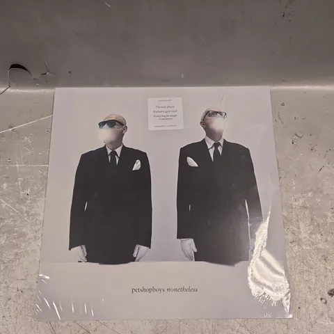 SEALED PETSHOPBOYS NONETHELESS EXCLUSIVE GREY VINYL
