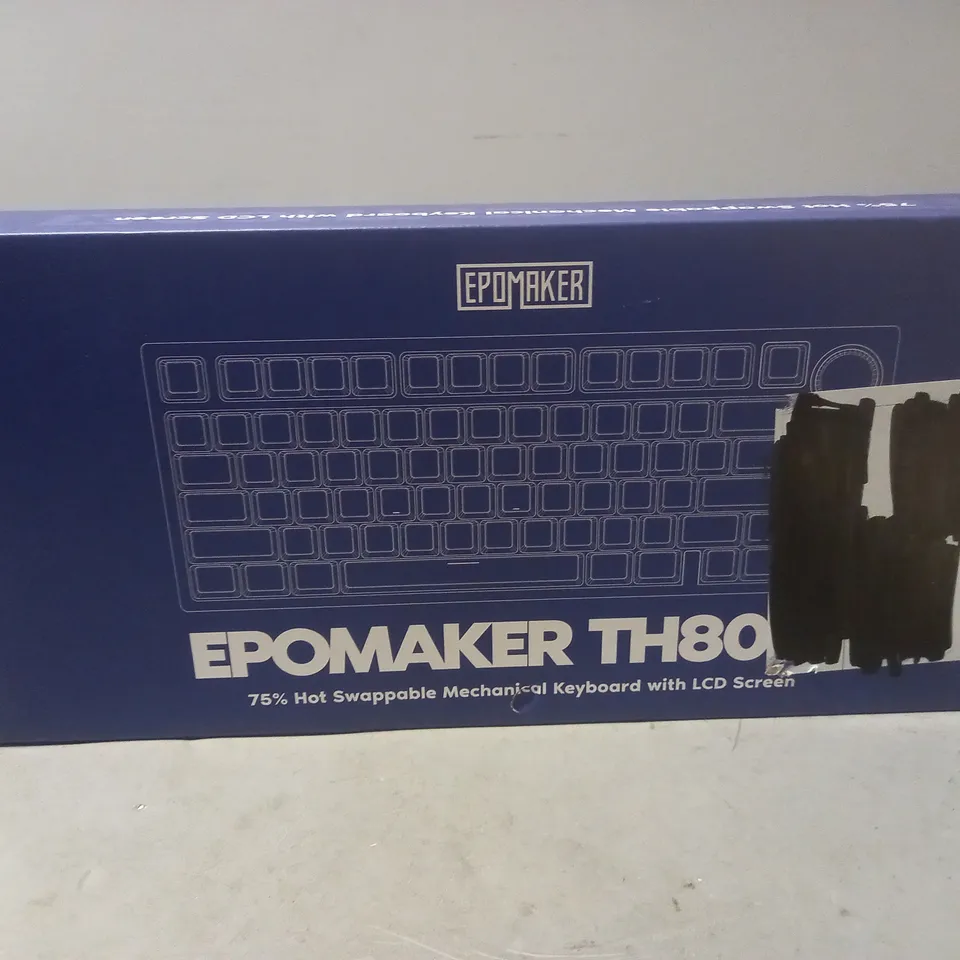 BOXED EPOMAKER TH80 75% HOT SWAPPABLE MECHANICAL KEYBOARD 