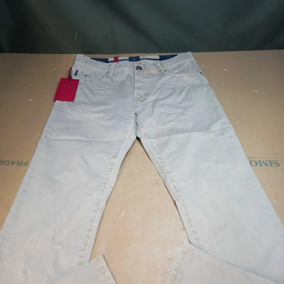 TRAMAROSSA LEANARDO GABARDINA STRETCH JEANS SIZE 34