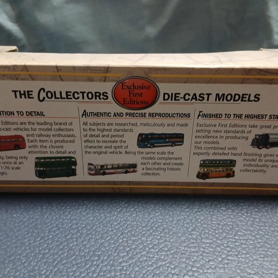 EXCLUSIVE FIRST EDITIONS LEYLAND NATIONAL MKII NORTH WESTERN 1:76 DIE-CAST BUS MODEL 17703