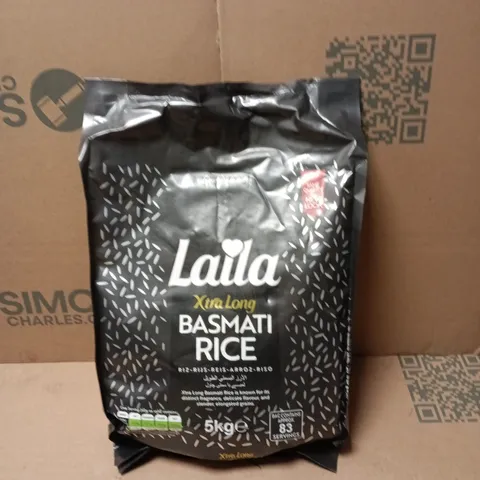 LAILA XINA LONG BASMATI RICE 5KG - BB 11/27 