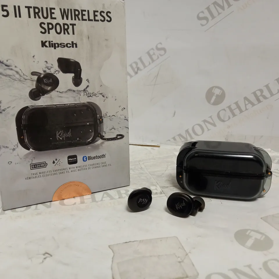 KLIPSCH T5 II TRUE WIRELESS SPORT EARBUDS