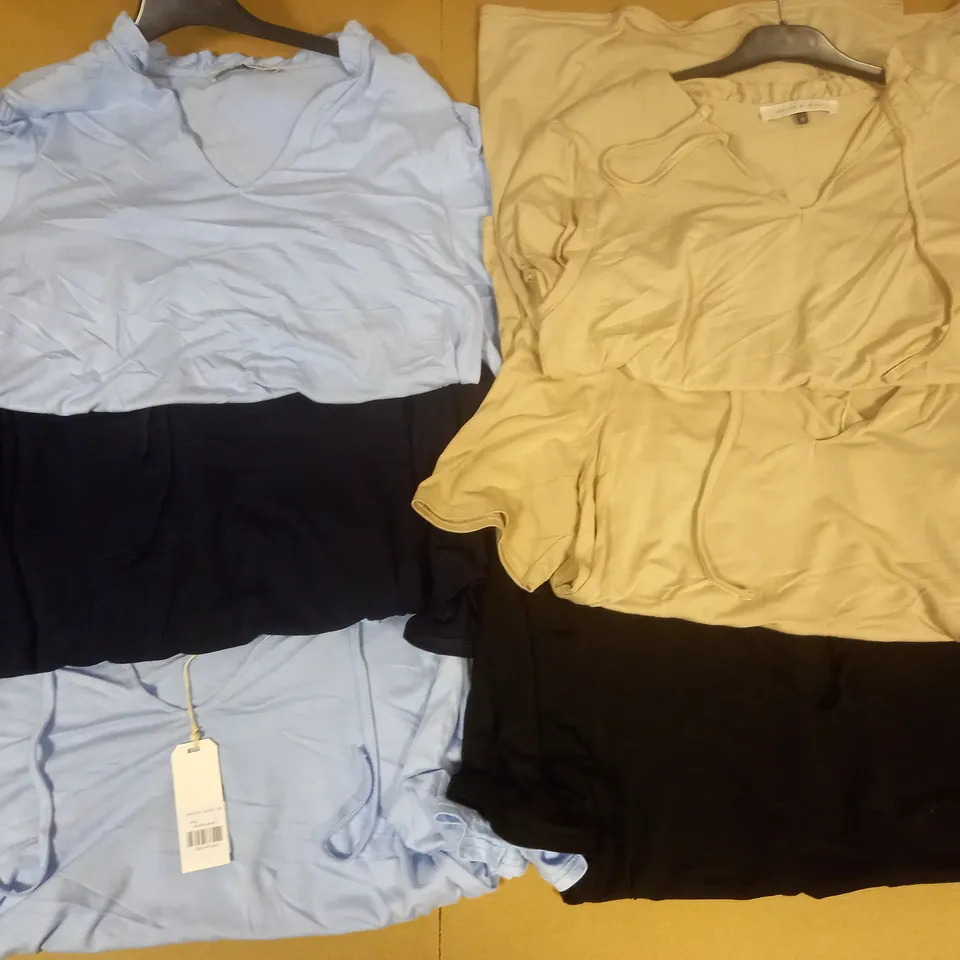 BOX OF APPROX 6 ASSORTED ITEMS OF MAISON DE NIMES CLOTHING IN VARIOUS SIZES AND STYLES
