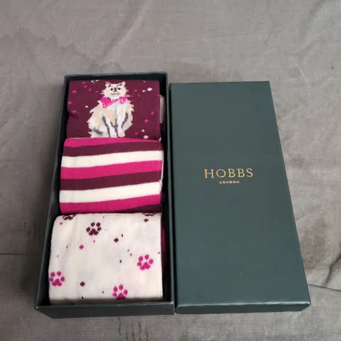HOBBS LONDON SOCKS GIFT SET – 3 PAIRS