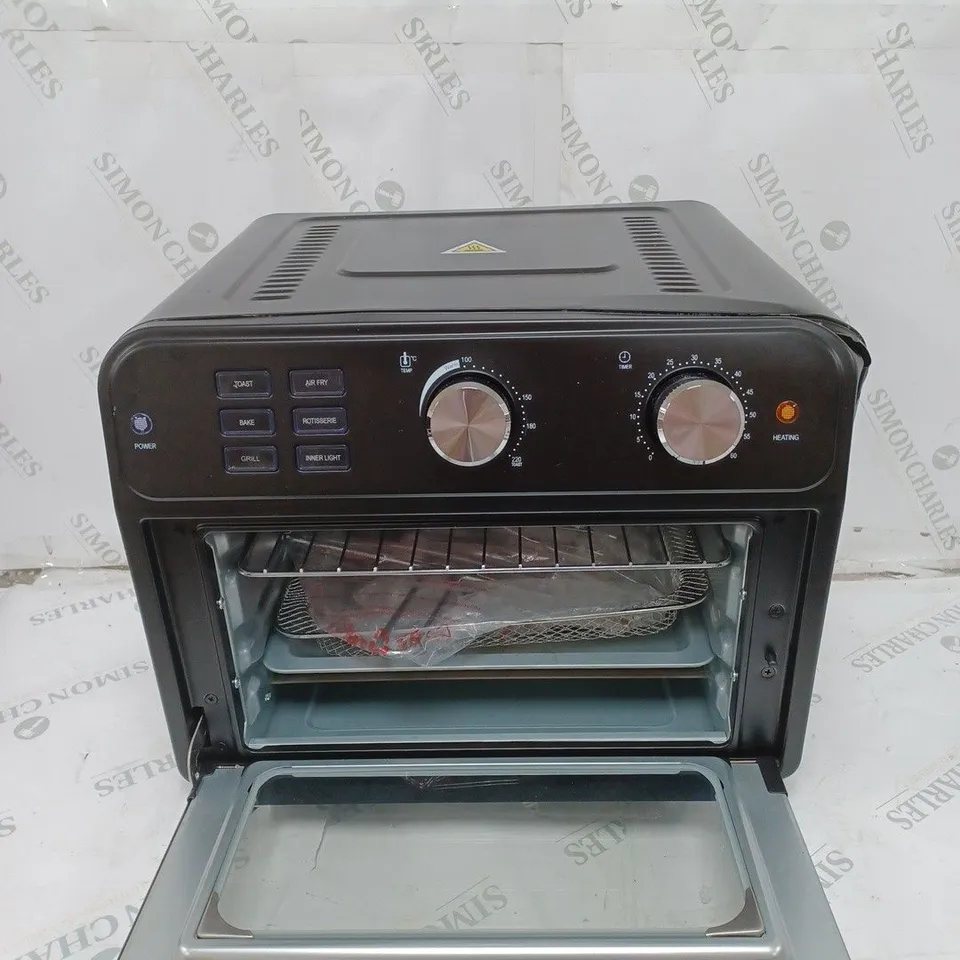 BOXED COOK'S ESSENTIAL 21-LITRE AIRFRYER OVEN IN BLACK