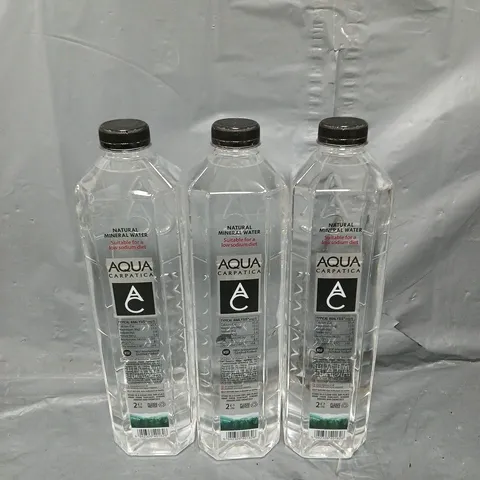 3X 2L AQUA CARPATICA NATURAL MINERAL WATER