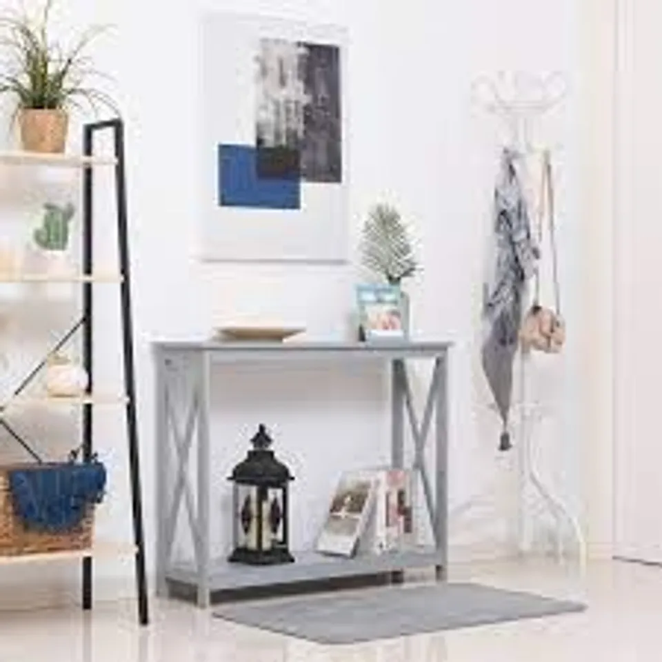 BOXED CONSOLE TABLE - 