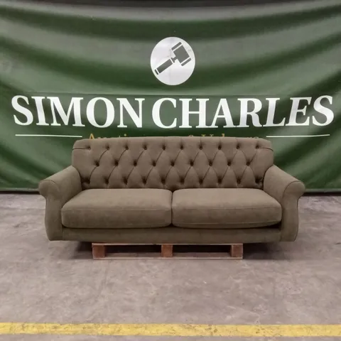 DUSK HEBDEN 3 SEATER SOFA - OLIVE