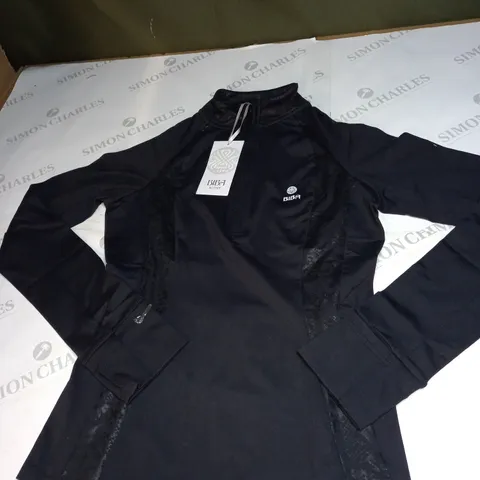 BIBA ACTIVE 1/4 ZIP JACKET SIZE 10