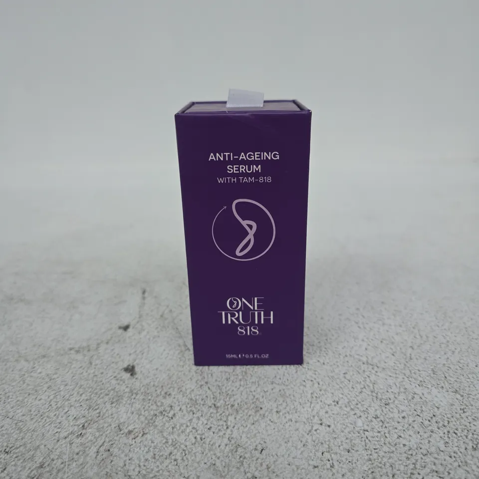ONE TRUTH 818 ANTI AGEING SERUM WITH TAM 818 15ML
