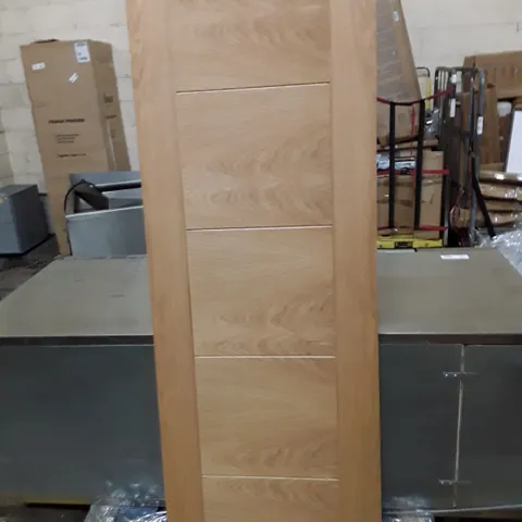 PRE-FINISHED OAK 5 PANEL INTERNAL FIRE DOOR 1981×762×44MM